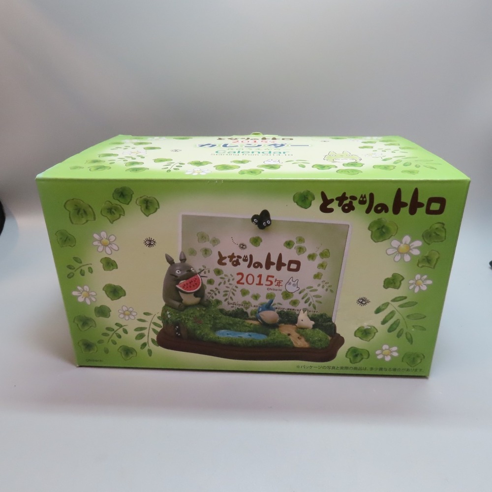 Studio‎ Ghibli My Neighbor Totoro 2015 Desktop Calendar w/ Figures (READ)